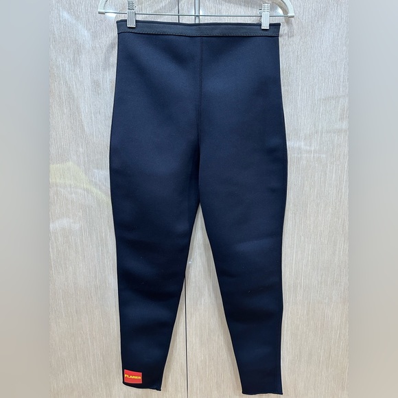 FLARES Pants - FLARES Black Thermo Fit Workout leggins with CELU-LITE technology